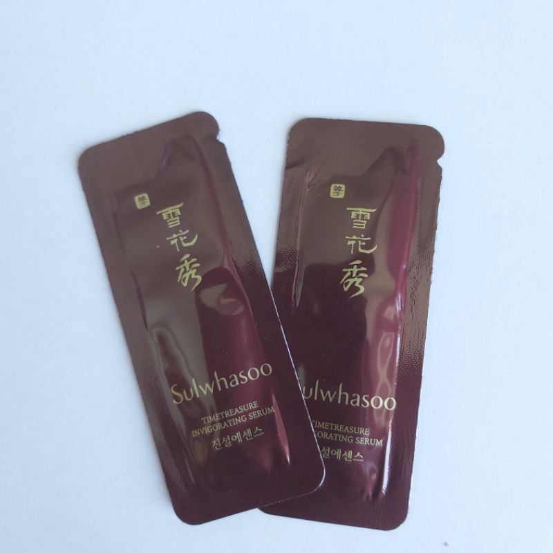 Gói Sample Tinh Chất Chống Lão Hóa Tái Tạo Da Thông Đỏ - Sulwhasoo Timetreasure Renovating Serum [salesale]