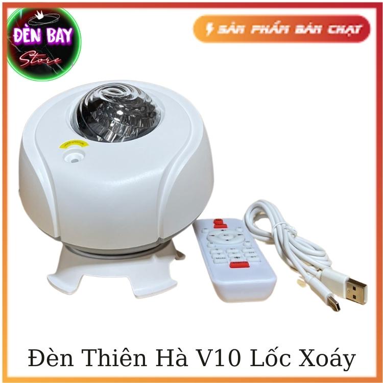 Đèn Thiên Hà V10 - Hiệu Ứng Lốc Xoáy  Cảm Biến Nhạc Theo Nhạc Cao Cấp Dùng Trang Trí Phòng Ngủ Đèn Nền Phòng Bay.