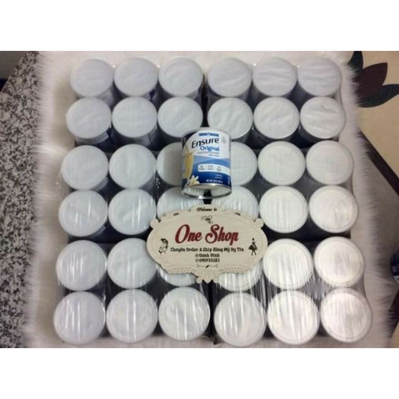 (Date T10/2023) Lốc 6 lon sữa Ensure Original Nutrition Powder hương vanilla (397g/ lon) của Mỹ