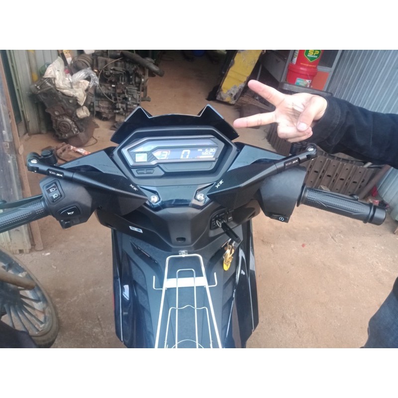 Gương gập xoay 360 cho xe máy sh , exciter,airblade,vision,wave,winer,sirius,novou,vario,dream , raider,sonic ,future bn