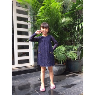 Đầm ren HM bé gái - Size 8/10t (27kg-40kg)