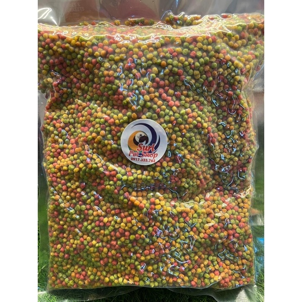 Cám trái cây chào mào nuôi sinh sản hàng Mỹ bao chia lẻ 1kg