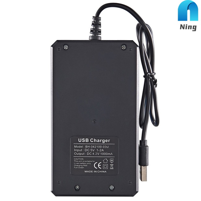 Bộ Sạc Pin 18650 Lithium Ba Ngăn Tiện Lợi