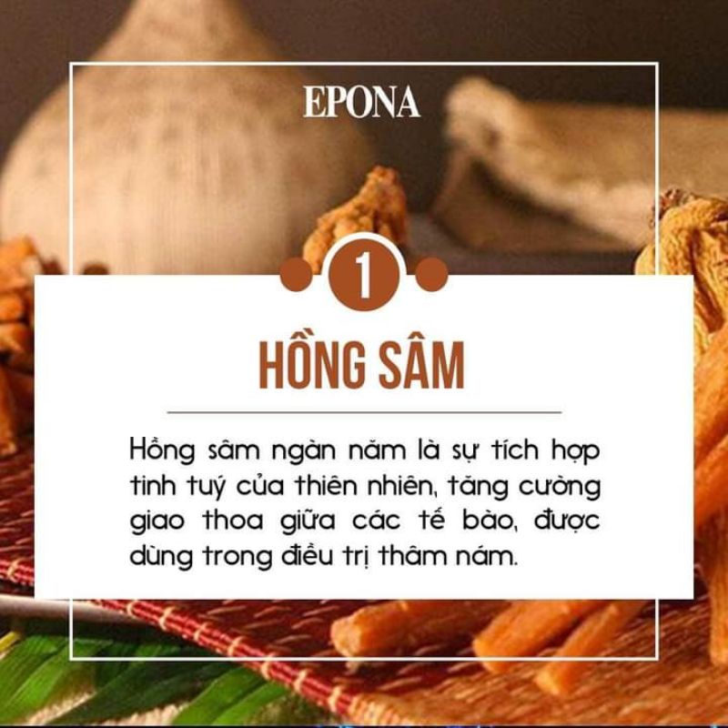 Kem Dưỡng Trắng Da Chiết Xuất Hồng Sâm Epona Red Ginseng Gold