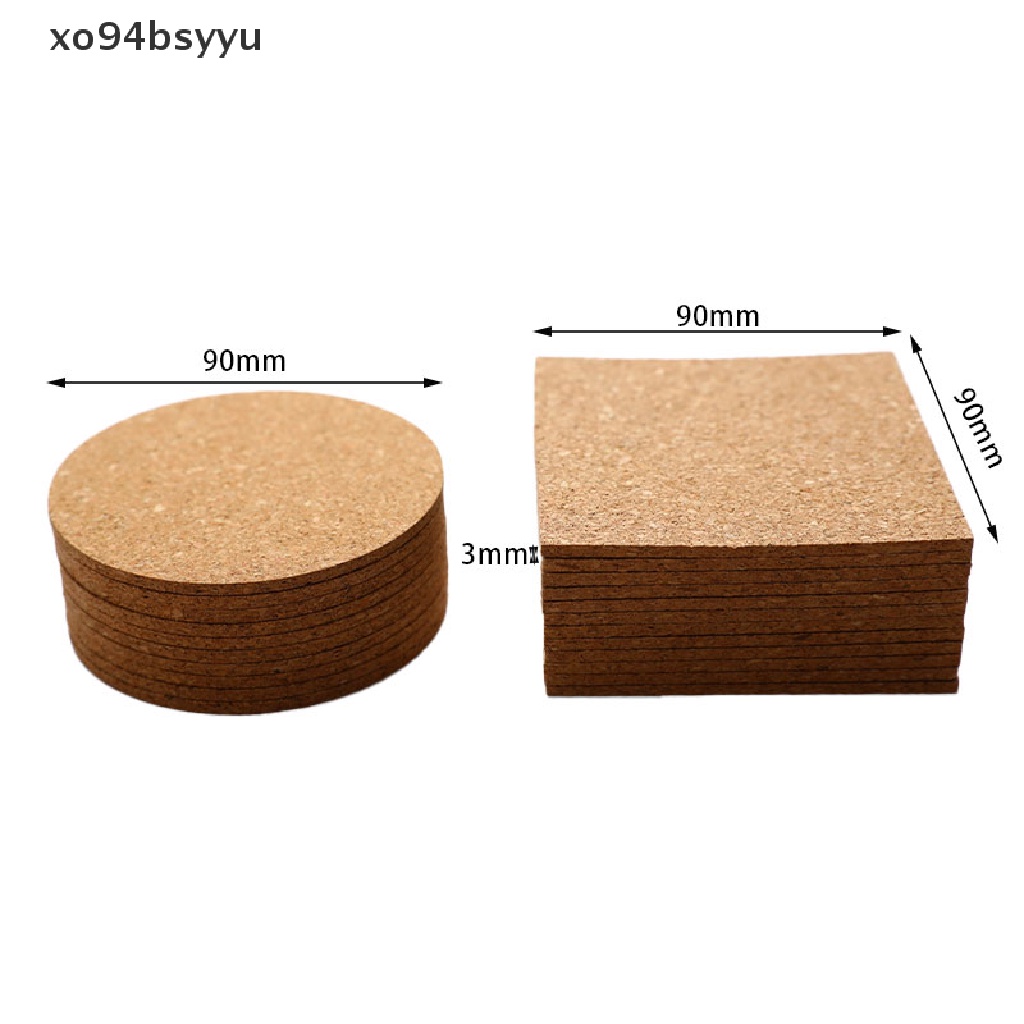 Set 10 Tấm Lót Cốc Cà Phê / Trà / Cà Phê Để Bàn Trang Trí Tiện Dụng Xo94Bsyu