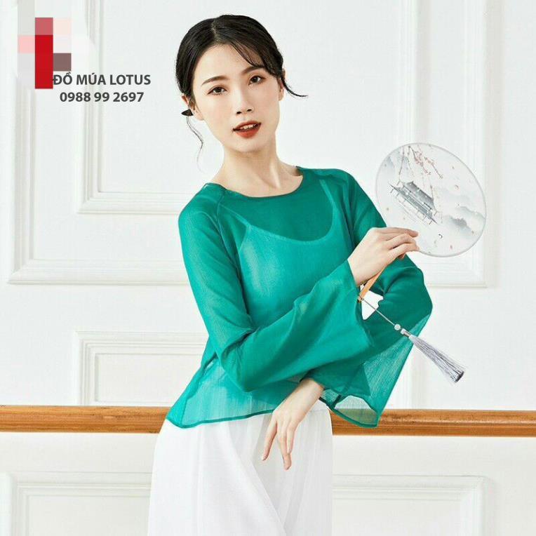 OD - Áo voan múa cổ trang Trung Quốc  Đồ Múa Lotus