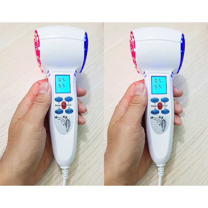 Búa Điện Di Nóng Lạnh Kết Hợp Ánh Sáng Sinh Học Dùng Trong Spa Giúp Trẻ Hóa Làn Da