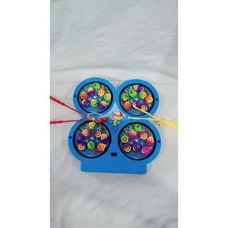 [HPTOYS] Câu cá 4 hồ loại bé chạy pin