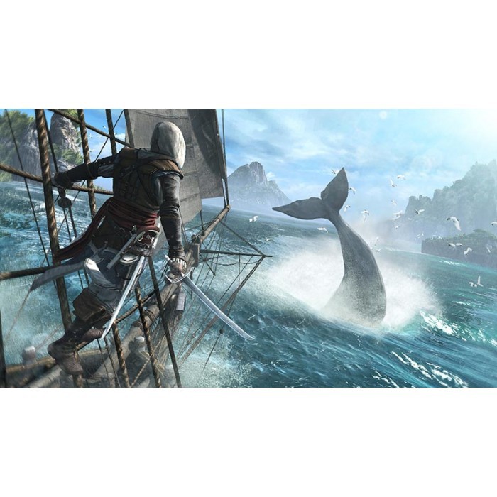 [Freeship toàn quốc từ 50k] Đĩa Game PS4: Assassin's Creed IV: Black Flag - hệ US