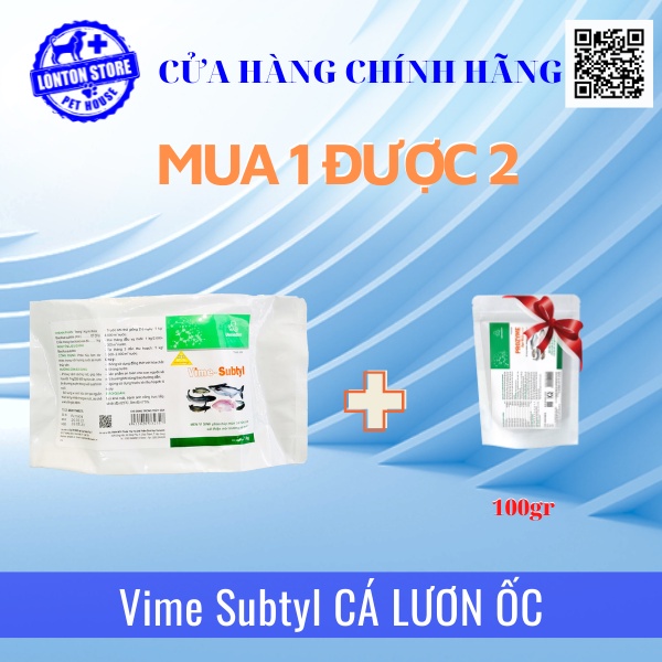 [MUA 1 ĐƯỢC 2] VEMEDIM Vime-subtyl cá, men vi sinh phân huỷ bùn bã hữu cơ,cải thiện môi trường ao nuôi - Lonton store