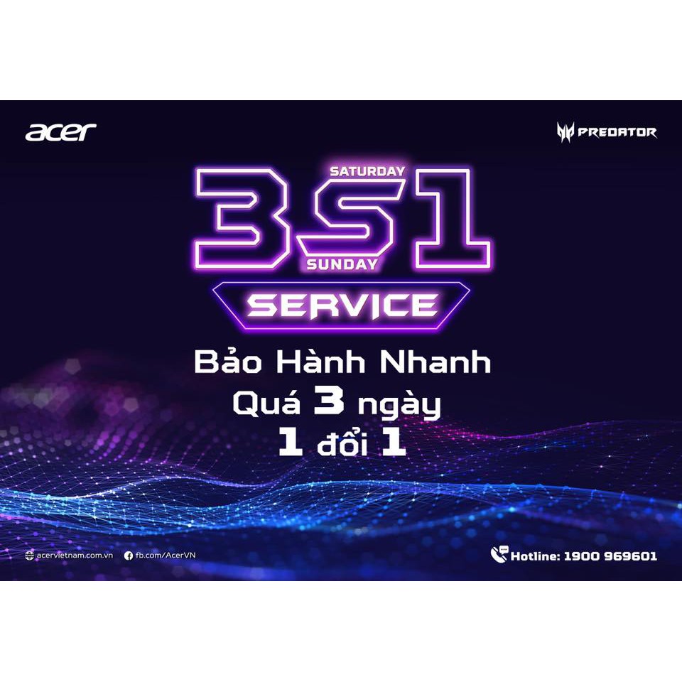 MÀN HÌNH ACER ED273 CONG TRẮNG 75HZ BH 2022