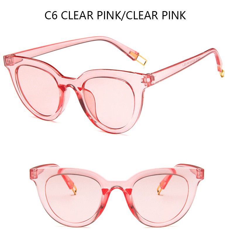 Kính mát UV400 kiểu mắt mèo thời trang Hàn Quốc sang trọng