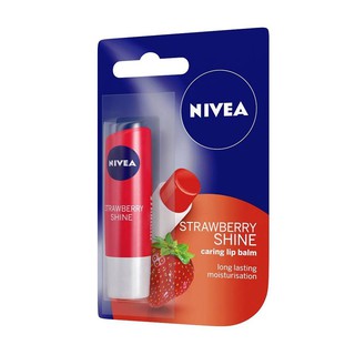 Son dưỡng ẩm sắc đỏ Dâu Tây Nivea Strawberry Shine 4,8g