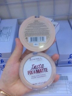 Phấn phủ Rimmel London Insta Fix & Matte Powder