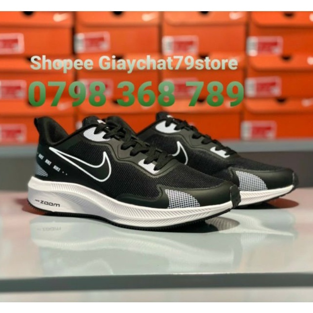 Giày Nike Air Zoom Pegasus 25 Black/White 2021 Nam   GIAYCHAT79STORE - 0798 368 789