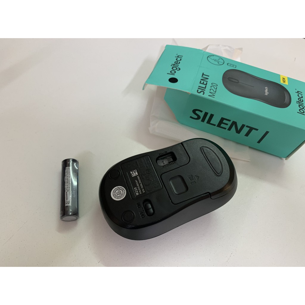 [CHÍNH HÃNG] Chuột không dây Logitech M220 - Silent giảm tiếng ồn