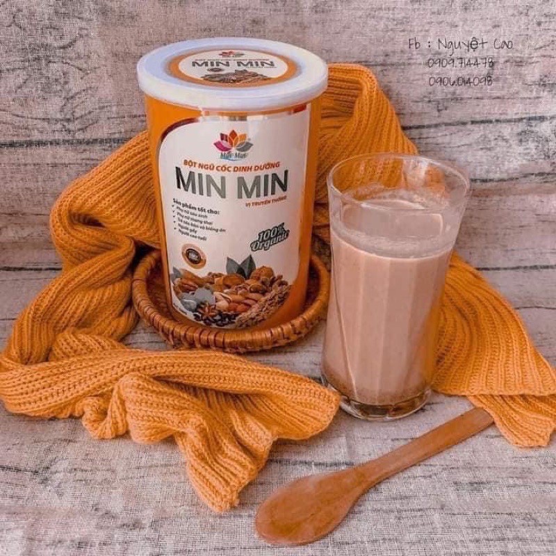 [COMBO 5 hôp] Ngũ Cốc lợi sữa Minmin , ngũ cốc bầu 29 loại hạt