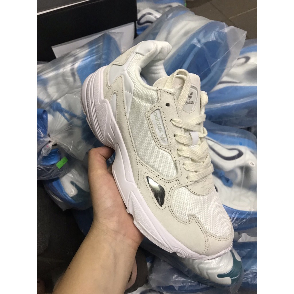 Giày Adidas Falcon mầu trắng Siêu Đẹp