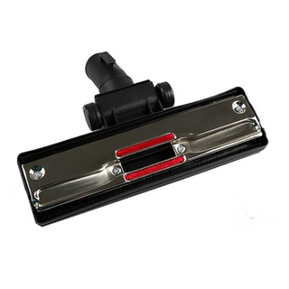 Bàn chải hút bụi khô mặt Inox 32 - 38mm ( có bánh xe ) cho máy hút bụi