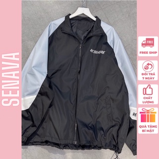 Áo khoác dù nữ nam jacket 2 lớp, áo khoác gió bomber unisex senava ak47