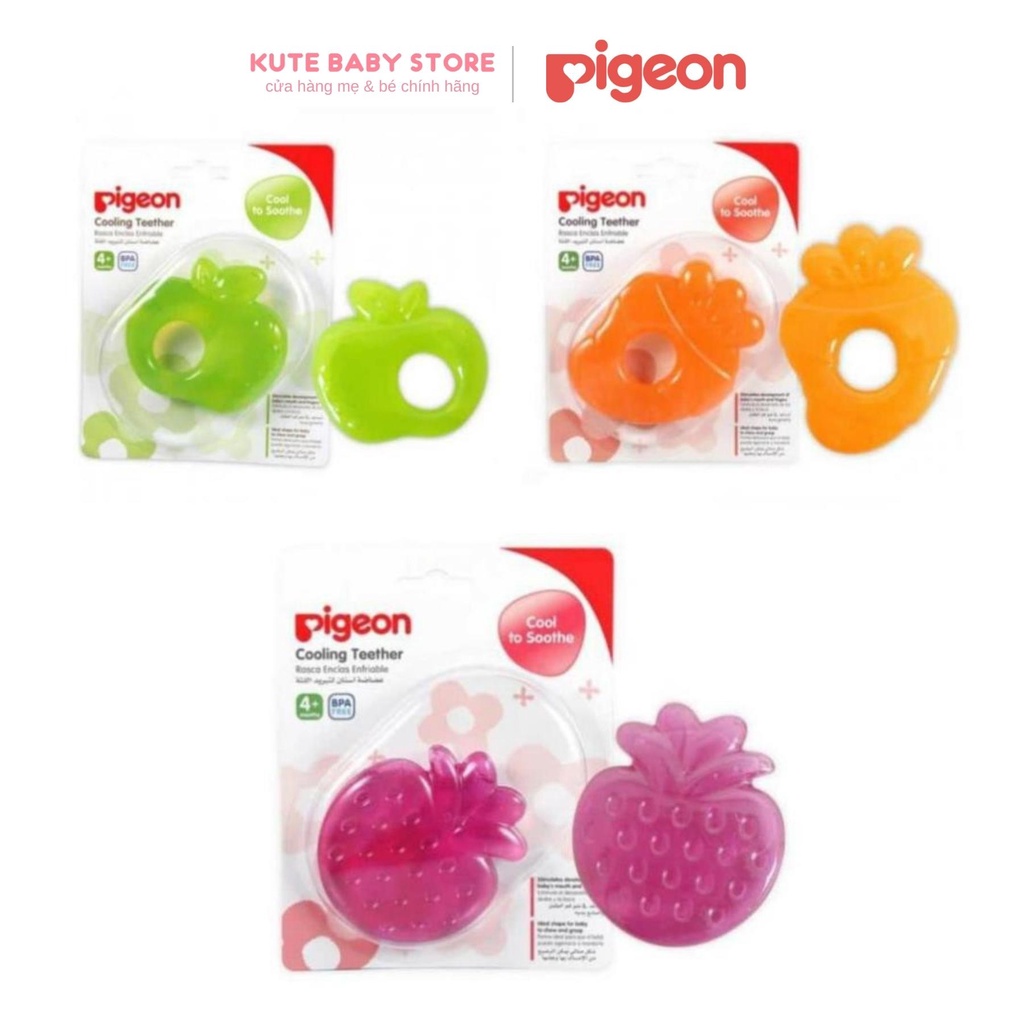 Ngậm nướu lạnh Pigeon cho bé từ 4 tháng