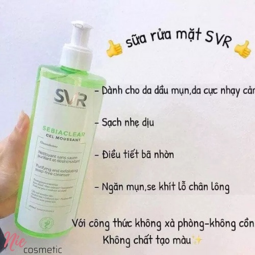 Tẩy trang cho da dầu SV.R 400ml