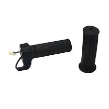 Tay ga xe điện cao xu không nút cho xe điện, xe 3 bánh