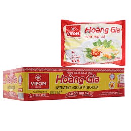 Thùng 18 Gói Hoàng Gia Phở Thịt Gà 120g Vifon