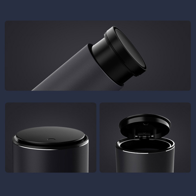 Hộp Đựng Khăn Giấy / Vật Dụng Đa Năng Có Nắp Mở Cho Xe Hơi