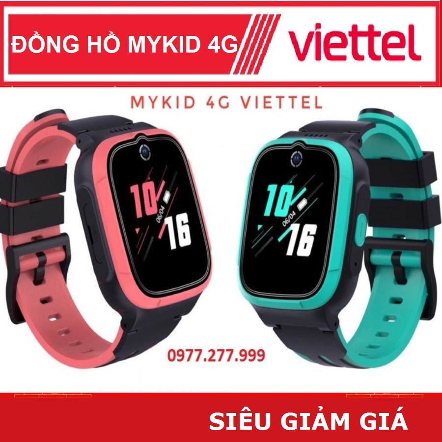 MYKID Viettel 4g Đồng Hồ Trẻ em viettel Mới Nhất 2022 gọi video Call Định Vị Thông Minh
