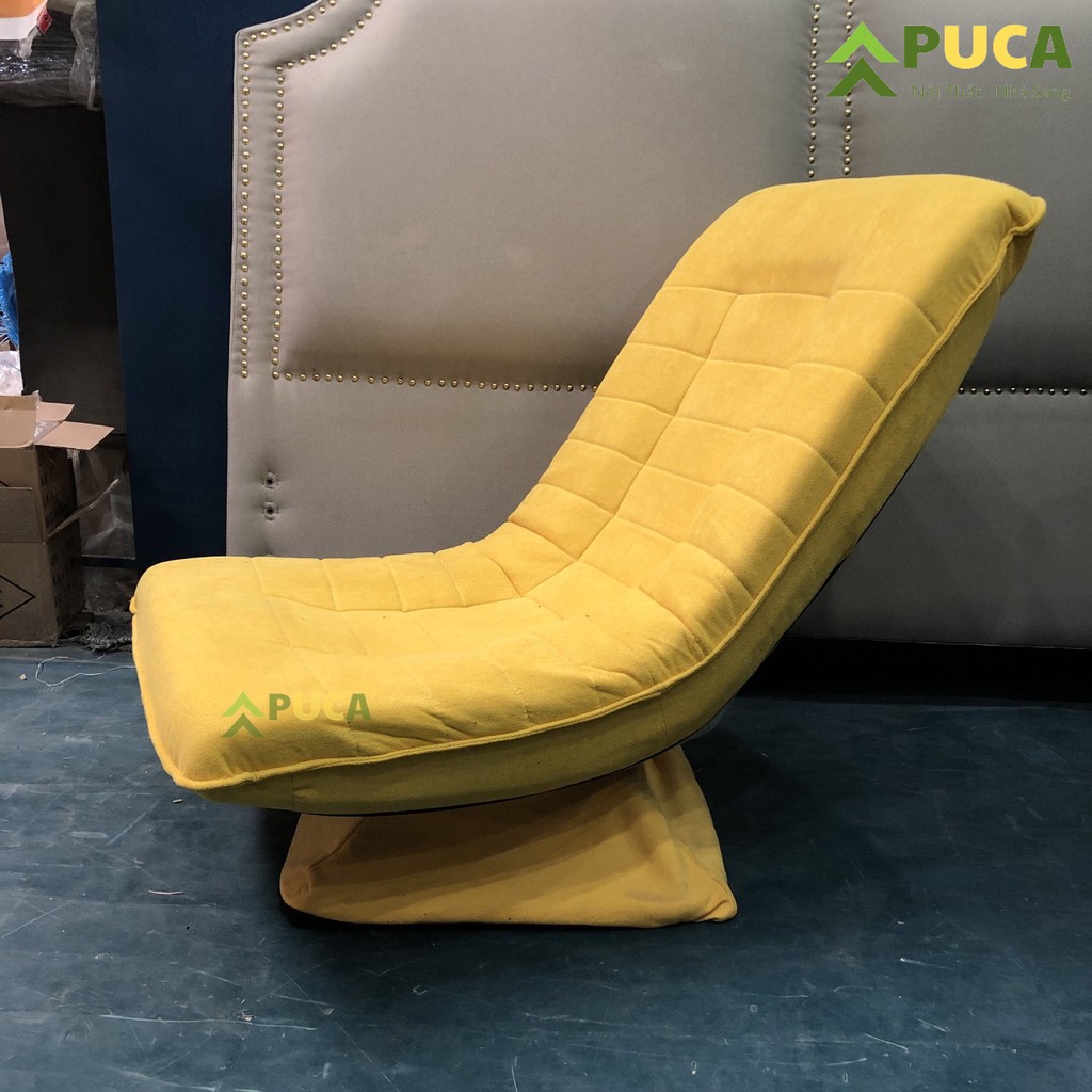 [𝐁𝐚̉𝐨 𝐡𝐚̀𝐧𝐡𝟏𝟐𝐭𝐡] Ghế lười xoay PUCA Decor phòng ngủ, đệm SOFA đơn Cao cấp dáng bệt tựa lưng, ngồi văn phòng ,gaming | BigBuy360 - bigbuy360.vn