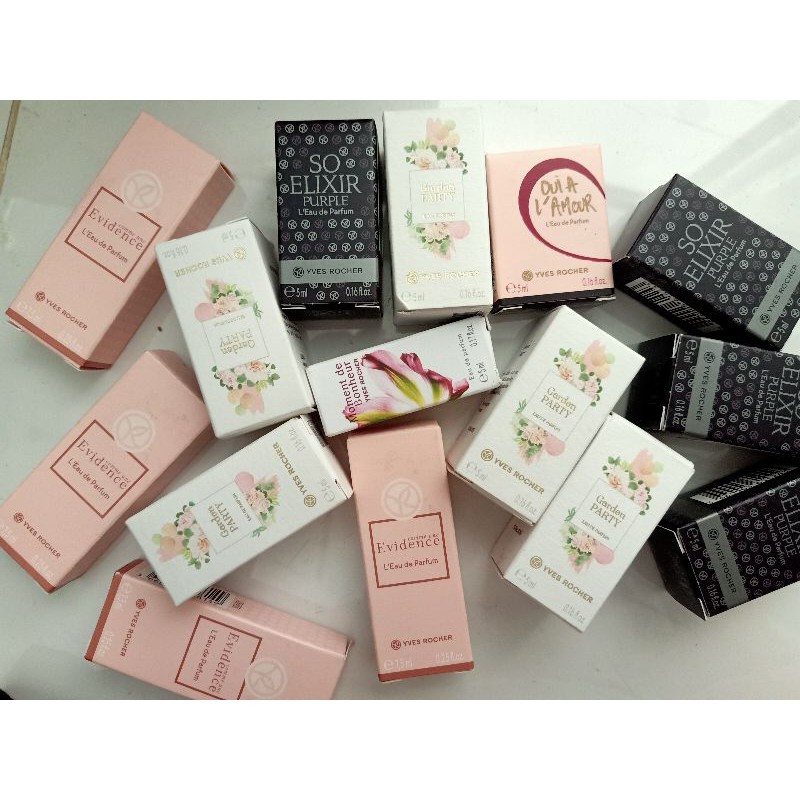Nước hoa mini của Yves Rocher từ 5ml -7.5ml