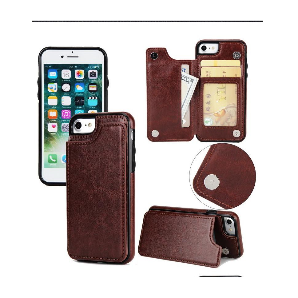 Ốp lưng kiêm ví đựng tiền, thẻ cho Iphone 12/ 12 mini/ 12 pro/ 12 pro max/ 11/ 11 Pro/ 11 Pro Max