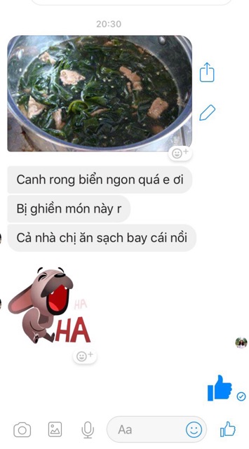 Rong biển khô nấu canh Hàn Quốc Daesang