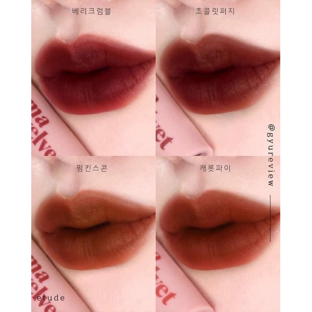 NEW SON KEM LÌ ETUDE CREMA VELET TINT SIÊU XINH MEONOOW STORE