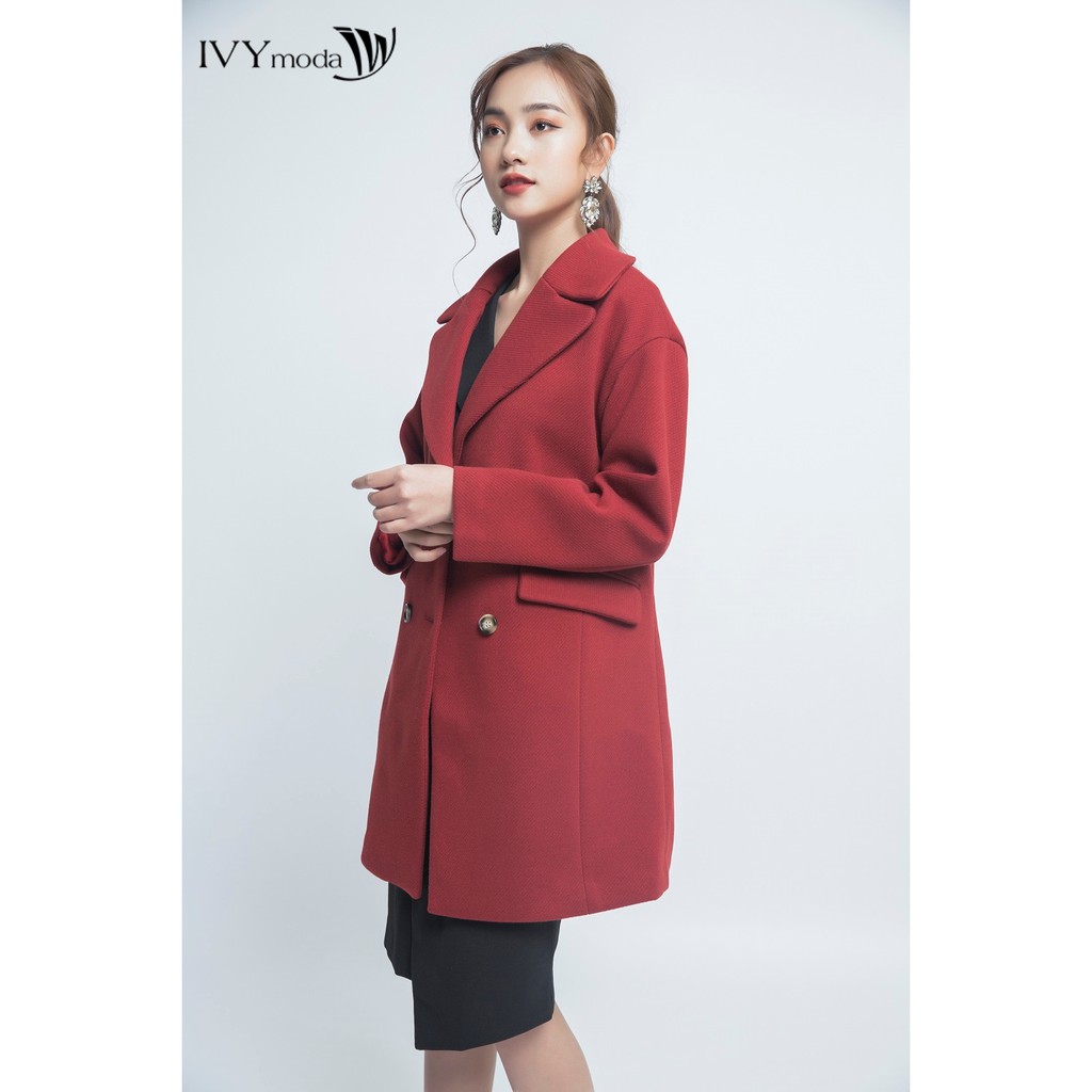 Áo khoác dạ dáng dài nữ IVY moda MS 71M4159 | BigBuy360 - bigbuy360.vn