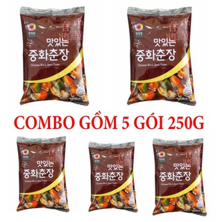 Combo 5 gói xốt làm mì tương đen Hàn Quốc