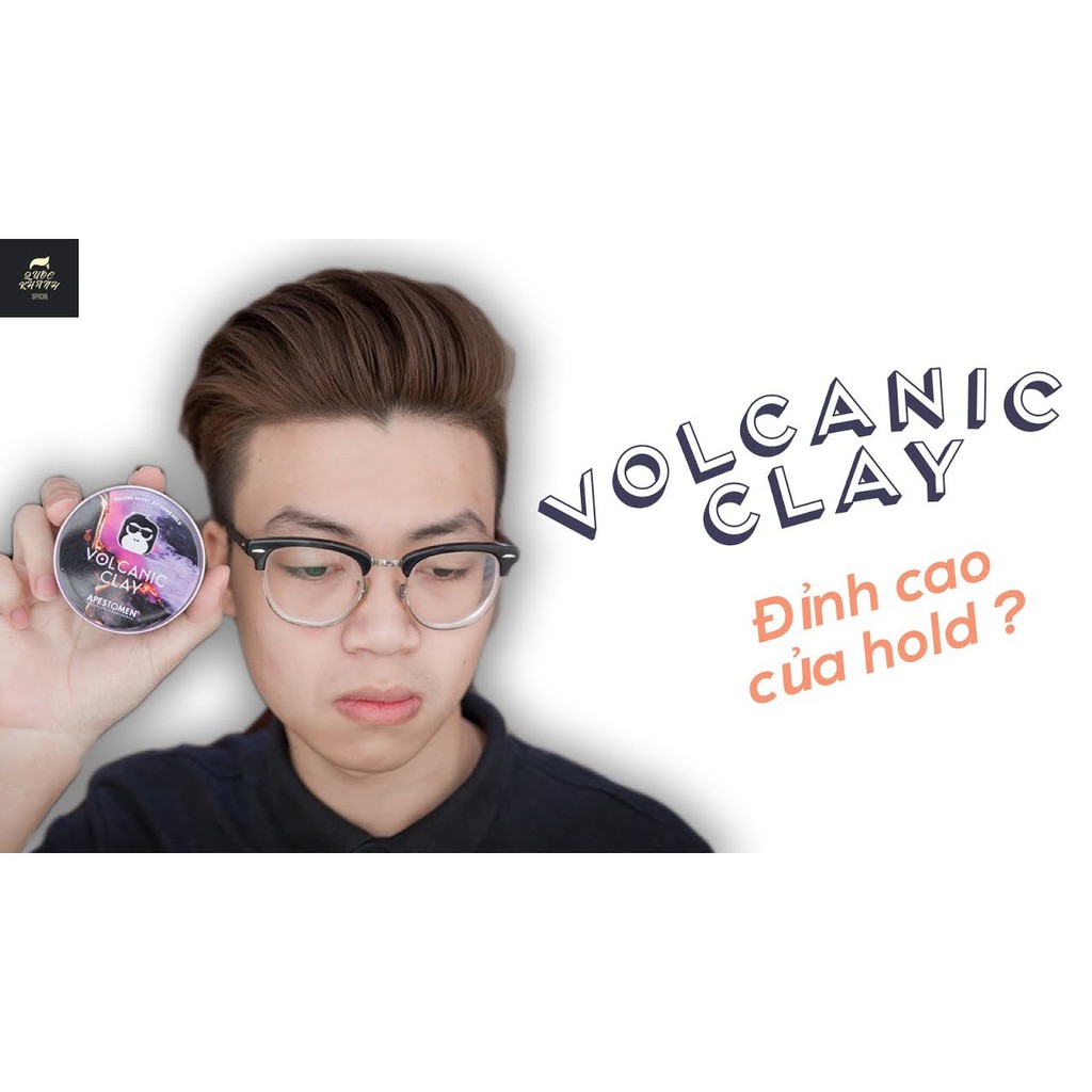 ✅[Chính Hãng Tem SMS] Sáp Vuốt Tóc Volcanic Clay V4 Nắp Nhôm - Wax Apestomen Volcanic Clay