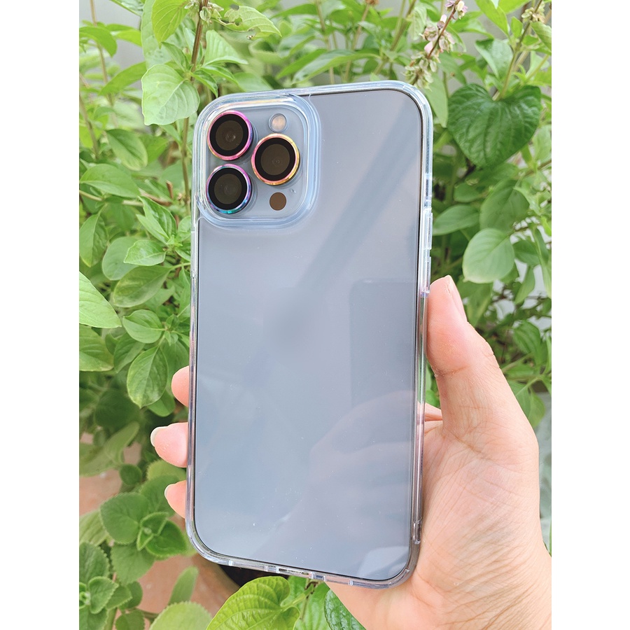 Ốp Lưng IPhone Nhám Likgus Chống Vân Tay Bụi Bẩn Mặt Lưng Mica Nhám Viền TPU Dẻo Chống Ố Màu