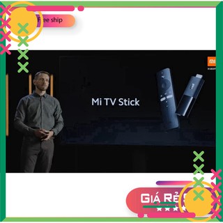 SIÊU GIẢM GIÁ (Chính Hãng Xiaomi) Xiaomi Mi TV Stick 2K HDR Lõi Tứ Dolby DTS HD Giải Mã Kép Android 9.0 Làm Việc Với Goo