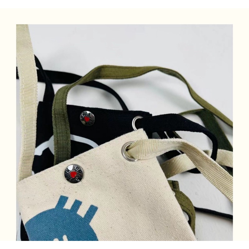 TÚI MINI TOTE HUMAN MADE PET CHẤT VẢI SIÊU DÀY DẶN