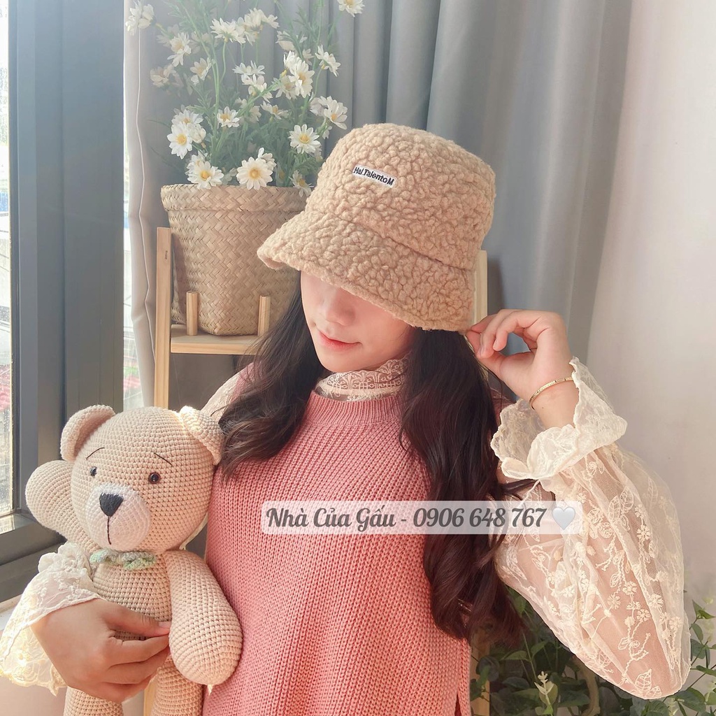 Mũ len lông cừu mềm, không xù cực thích luôn