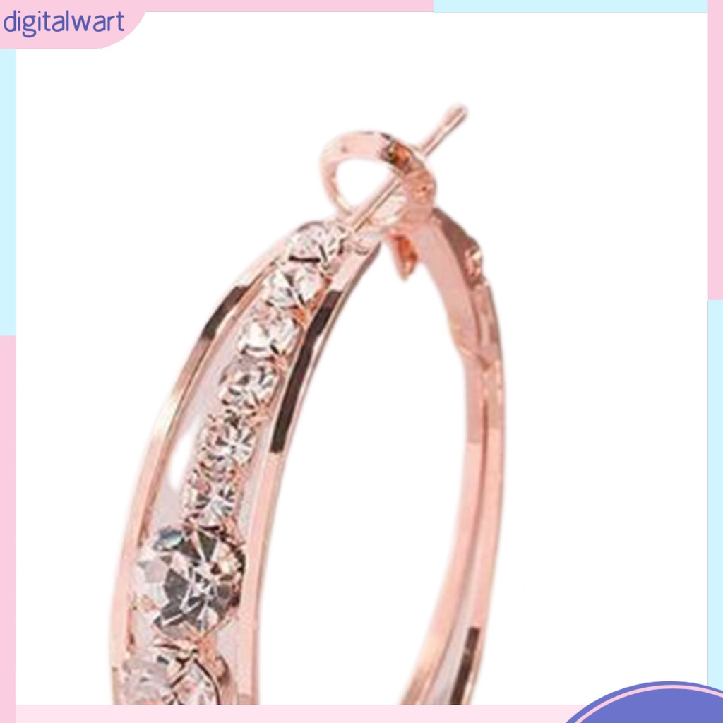 Đôi khuyên tai nữ hình tròn đơn giản cá tính