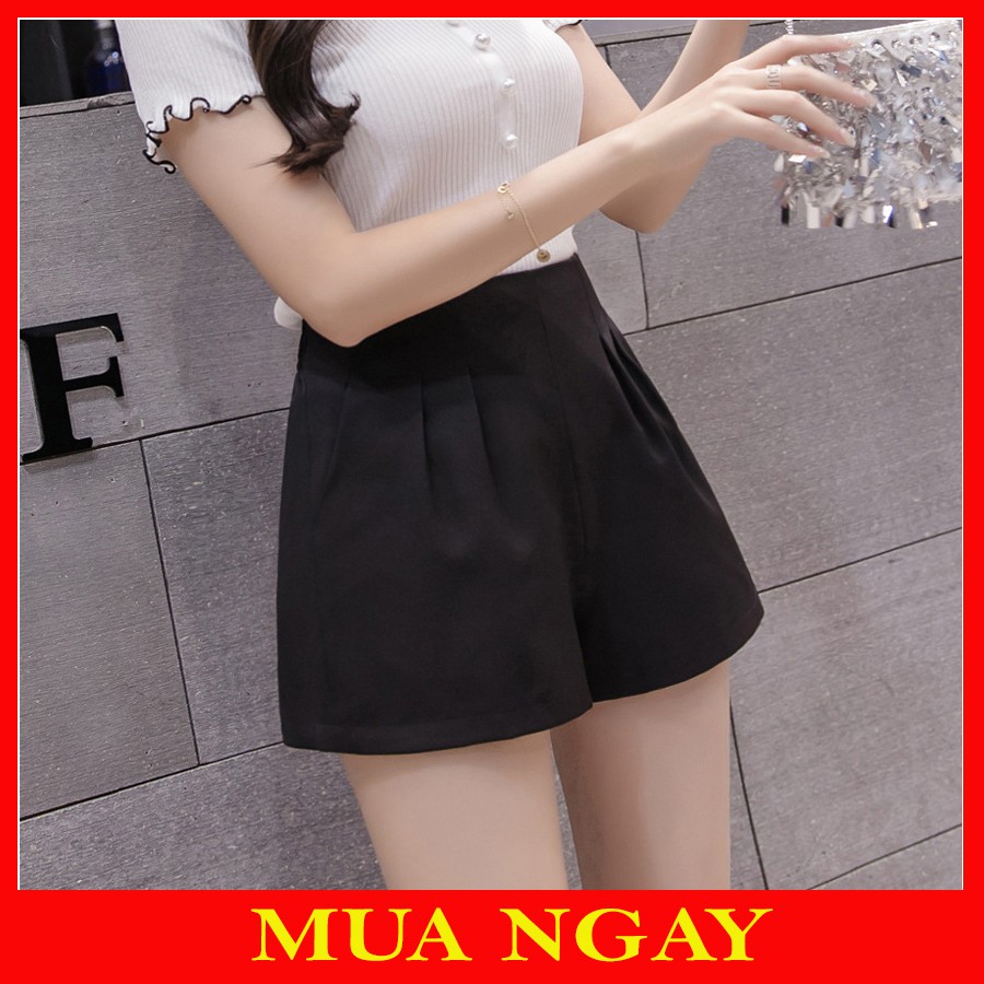 Quần Vải Eo Chun Dáng Chữ A Phong Cách Basic | BigBuy360 - bigbuy360.vn