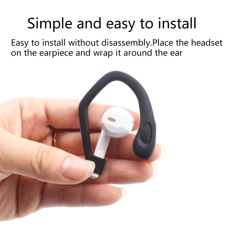 Móc silicone đeo tai nghe không dây chống mất tiện lợi