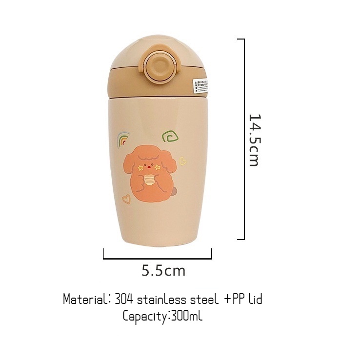 Bình nước giữ nhiệt bằng thép không gỉ 304 300ml