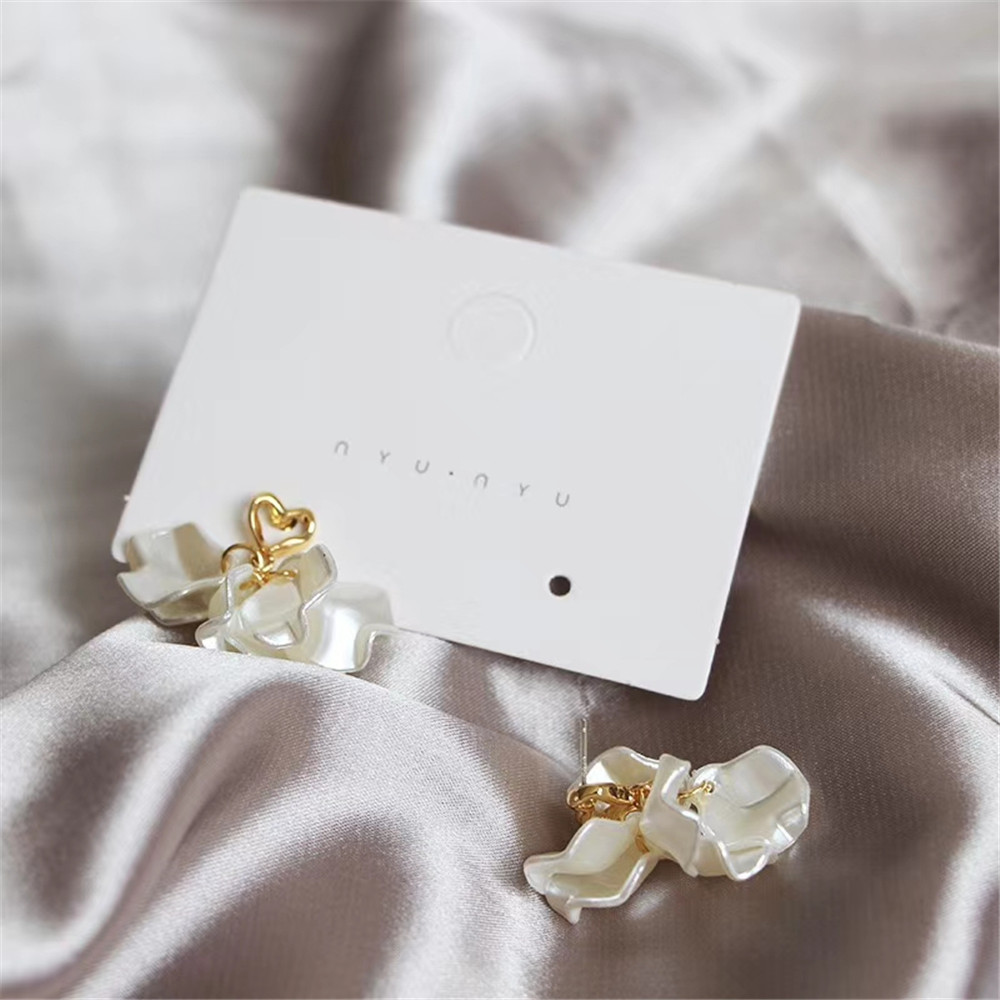 Khuyên Tai Hợp Kim Hình Hoa Dáng Dài Xinh Xắn Thời Trang Cho Phụ Nữ