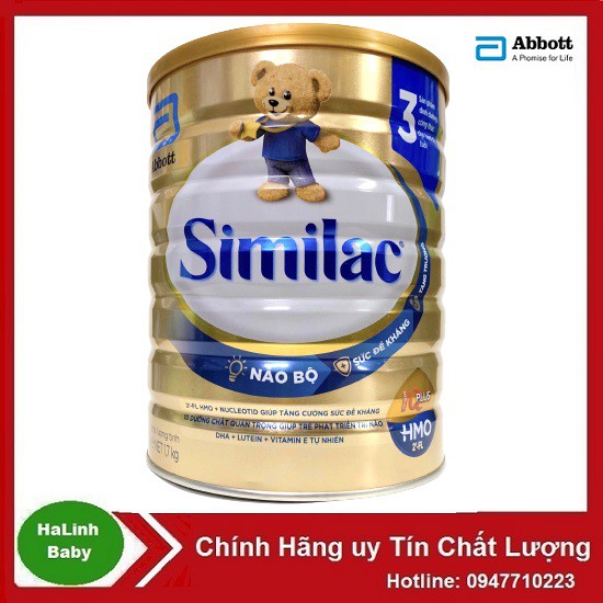 Sữa Similac 3 1.7kg [Date 2022]