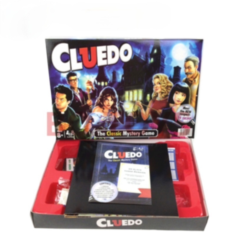 CLUE Cluedo Trò Chơi Trên Bàn Cờ The Classic Mystery Chơi Bài Game Party Exciting Suspense Game Cluedo Board Game Kits Kids Family Party Card Game Bua Tiec Tro Choi