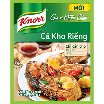 Gia vị cá kho riềng knorr